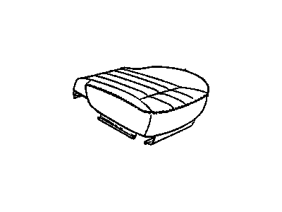 GM 12492009 COVER, Front Seat Cushion