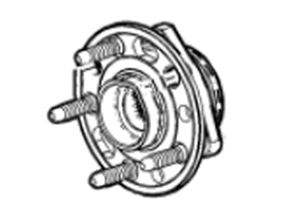 Cadillac CTS Wheel Bearing - 13546785