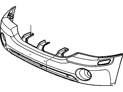 GM 88937036 Front Bumper Cover