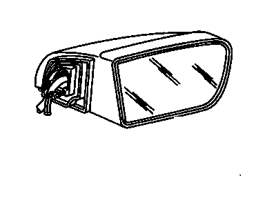 GM 3536382 Mirror Assembly, Outside Rear View