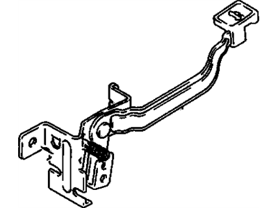 GM 30019511 HANDLE, Rear Compartment Lid or Tail Gate Latch