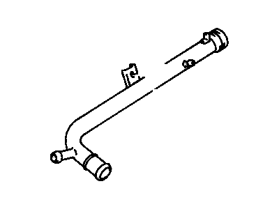 GM 96067057 Coolant Inlet Pipe