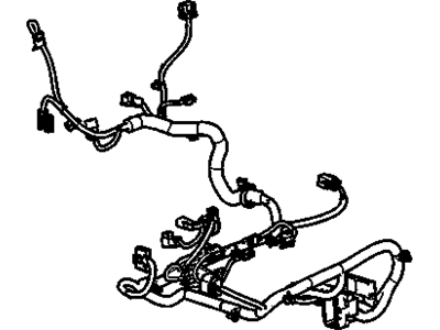 GM 20777938 Harness Assembly, Passenger Seat Wiring