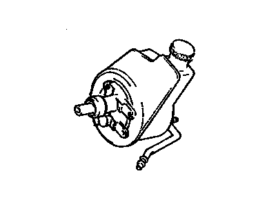 GMC Yukon Power Steering Pump - 19153683