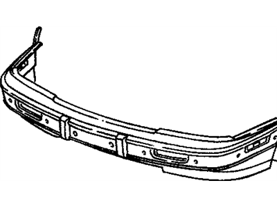 GM 10215550 Front Bumper Cover