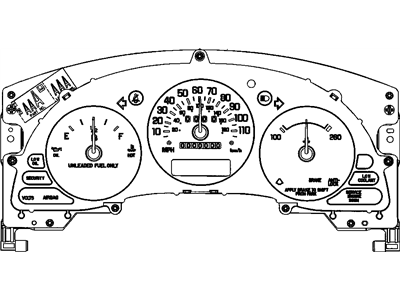 GM 16144895 Instrument Cluster Assembly