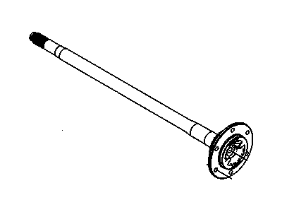 GM 19207449 Rear Axle Shaft Assembly (Lh)
