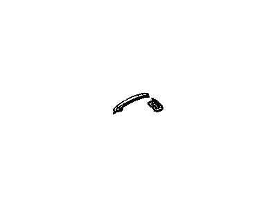GM 96873869 Retainer, Roof Rail Front Asst Handle