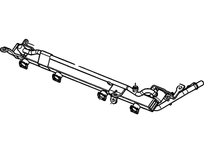 GM 12571747 Rail Assembly, Multiport Fuel Injection Fuel