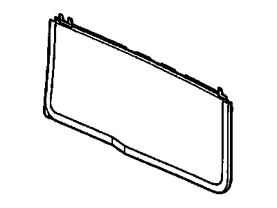 GM 15772967 Panel Assembly, Rear Door Trim *Graphite