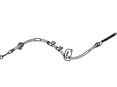2001 Chevrolet Tracker Parking Brake Cable - 30021989