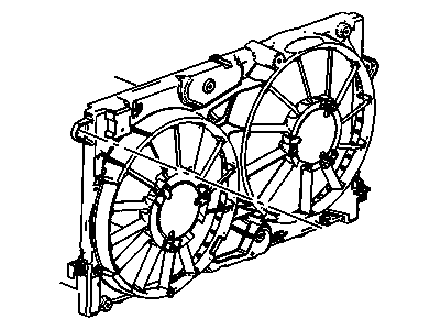 GM 13321421 Shroud, Engine Coolant Fan