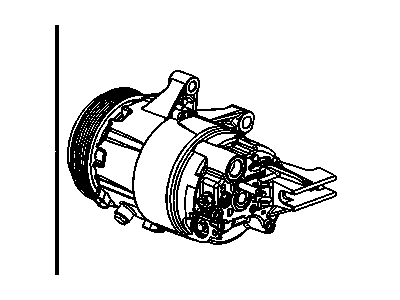 Pontiac Grand Prix A/C Compressor - 19418174