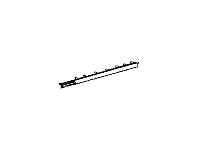 GM 10313426 Sealing Strip Assembly, Front Side Door Window Outer