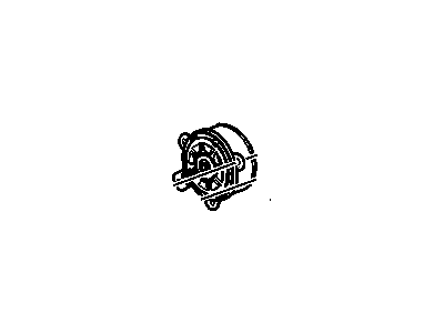 GM 89018695 Motor Kit,Engine Coolant Fan (LH)