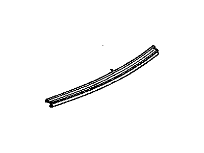 GM 20586422 Molding Assembly, Reveal Between Lower *Black