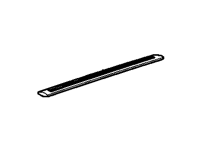 GM 15644621 Rail Assembly, Roof Luggage Carrier Side, Left