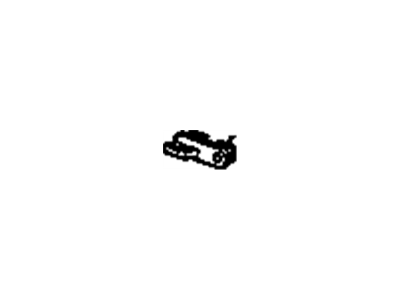 GM 12546150 Slider,Roof Luggage Carrier Cr Rail