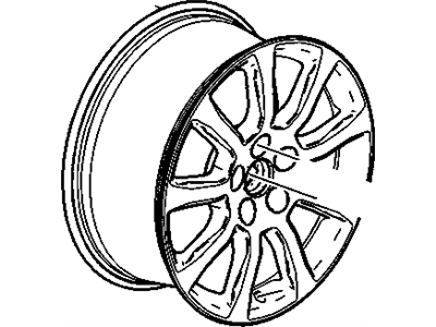 2013 Cadillac CTS Spare Wheel - 22864508