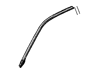 GM 25904859 Weatherstrip Assembly, Front Side Door Roof Drip