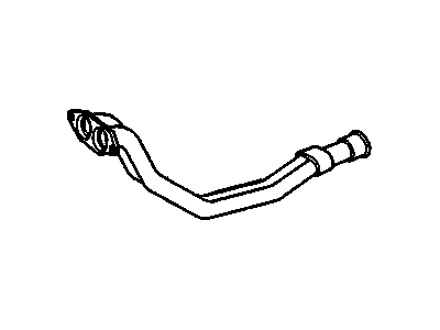 GM 22538976 Exhaust Manifold Pipe Front