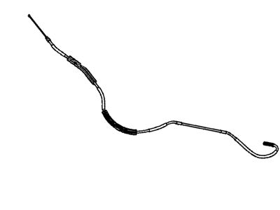 Chevrolet Tahoe Parking Brake Cable - 25864664