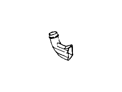 GM 25501536 Duct,Front Air Intake