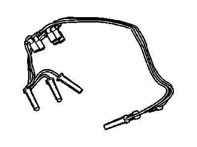 Chevrolet Malibu Spark Plug Wires - 12635742