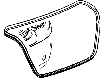 GM 95071299 Weatherstrip Assembly, Rear Compartment Lid