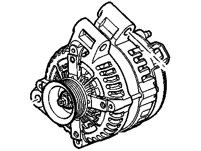 Pontiac Torrent Alternator - 23119515