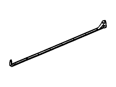 GM 25813618 Sealing Strip,Front Side Door Bottom Auxiliary