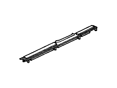 GM 15188861 Plate Assembly, Front & Rear Side Door Sill Trim *Graphite