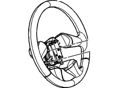 2005 Chevrolet Corvette Steering Wheel - 15807783