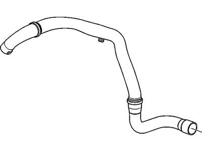 GM 25912407 Charging Air Cooler Inlet Pipe Assembly