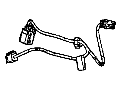 GM 92206842 Harness,Parking/Neutral Position Switch Wiring Harness Extension