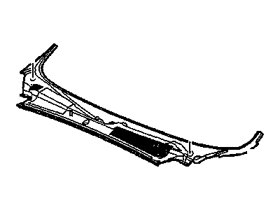 GM 10382573 Panel Assembly, Air Inlet Grille