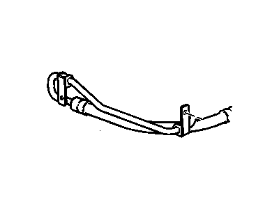 2007 Cadillac SRX Power Steering Hose - 19181252