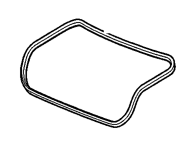 GM 25854102 Weatherstrip Assembly, Rear Compartment Lid