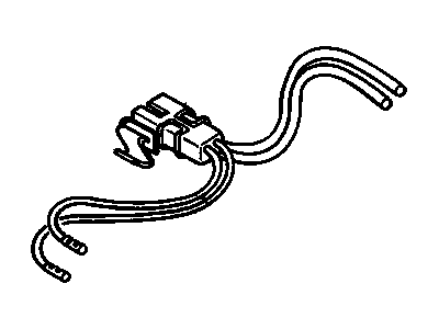 GM 16186983 Harness Asm,Heater & A/C Control Lamp Wiring