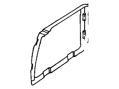 GM 10187347 Panel Assembly, Lift Gate Opening
