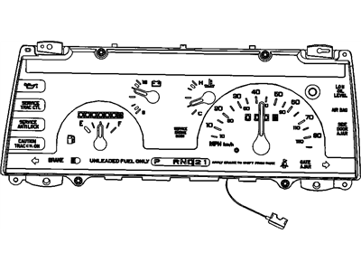 Chevrolet Lumina Speedometer - 16203211