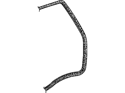 GM 15758706 Weatherstrip Assembly, Rear Door *Marked Print