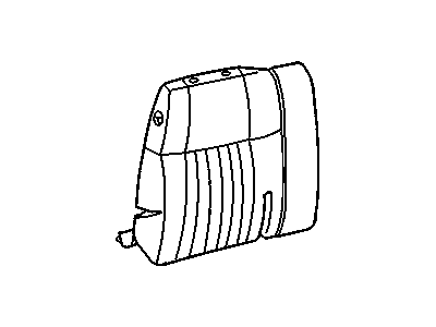 GM 12459791 COVER, Rear Seat Back