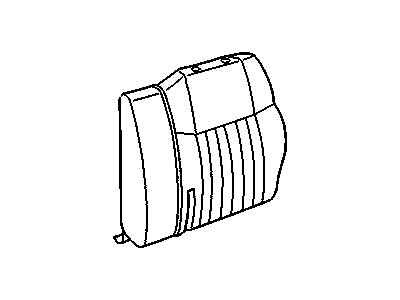 GM 12459788 COVER, Rear Seat Back