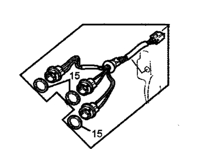 GM 92146799 Harness,Tail Lamp Wiring