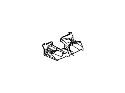 GM 10423210 Duct, Radiator Air Inlet