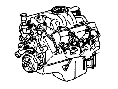 GM 88894128 Engine Asm,Diesel (Goodwrench) (New)