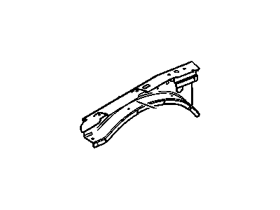 GM 22734766 Rail Assembly, Front Compartment Upper Side