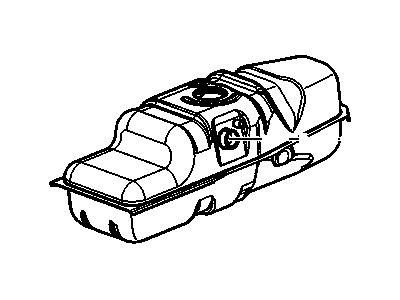 1997 GMC Sonoma Fuel Tank - 15019340