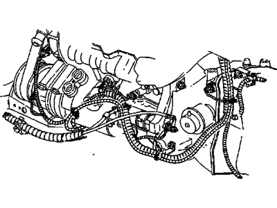 GM 10293851 Cord Assembly, Engine Coolant Heater